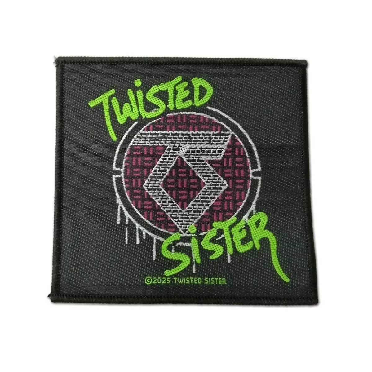 画像1: Twisted Sister パッチ／ワッペン トゥイステッド・シスター Spray Logo (1)