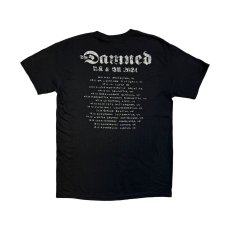 画像2: The Damned バンドTシャツ ザ・ダムド Photo UK & EU Tour 2024 [Back Print] (2)