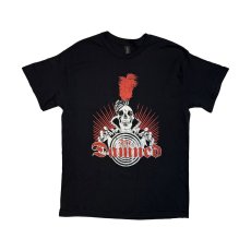 画像1: The Damned バンドTシャツ ザ・ダムド Skeleton/Rebellion Festival 2025 [Back Print] (1)