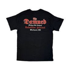 画像2: The Damned バンドTシャツ ザ・ダムド Skeleton/Rebellion Festival 2025 [Back Print] (2)