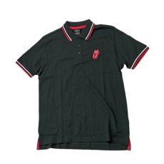 画像1: The Rolling Stones ポロシャツ ザ・ローリング・ストーンズ Classic Tongue BLACK (1)