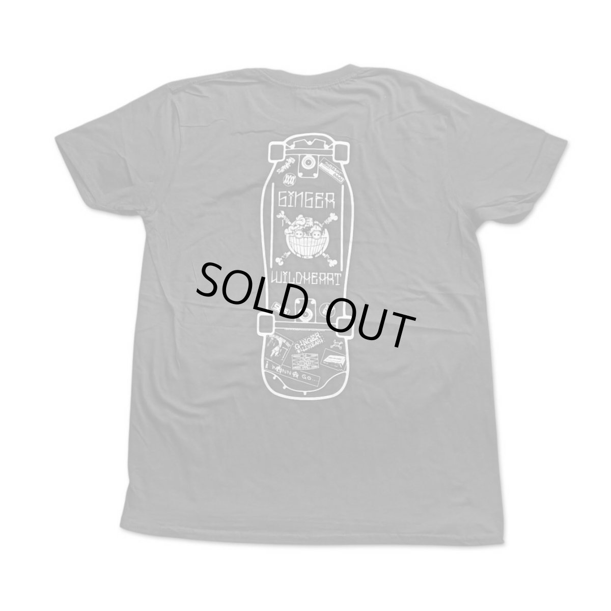 画像2: The Wildhearts バンドTシャツ ザ・ワイルドハーツ Ginger [Back Print] (2)