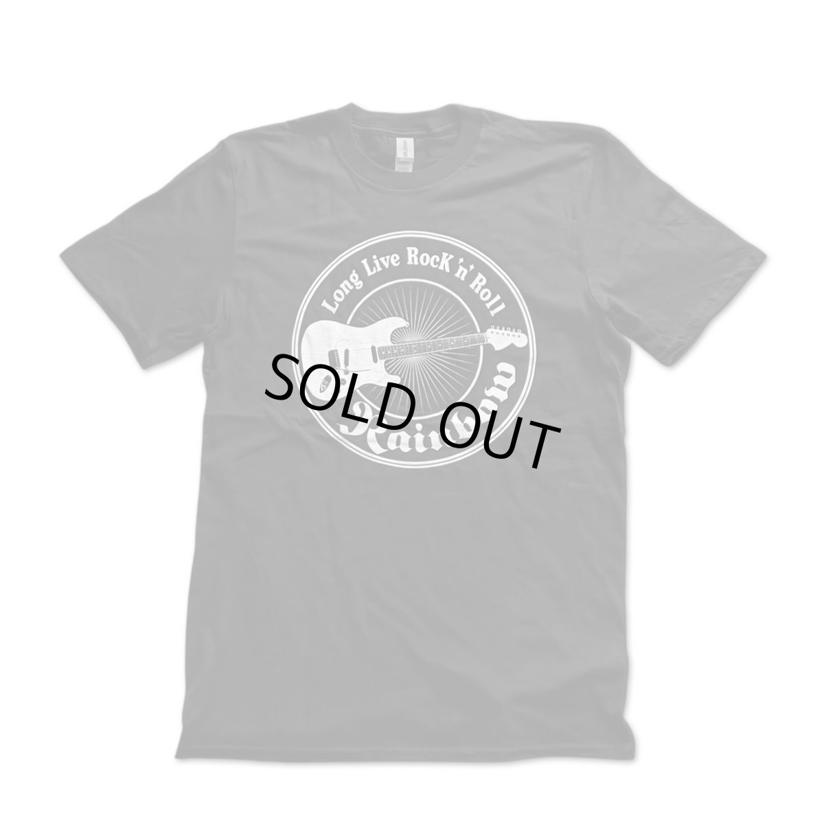 画像1: Rainbow バンドTシャツ レインボー Long Live Guitar (1)