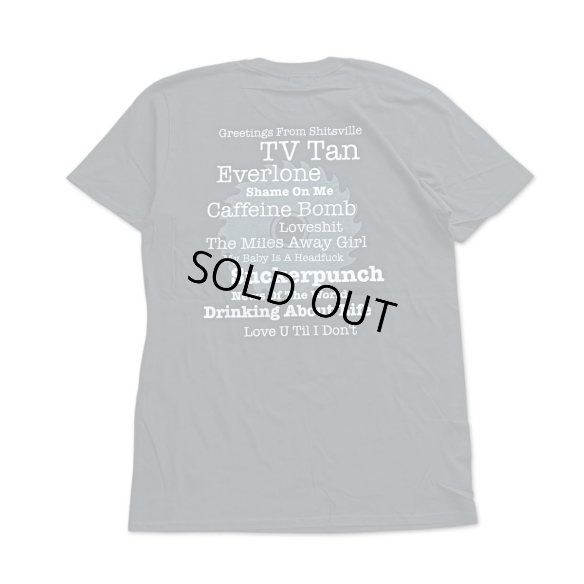 画像2: The Wildhearts バンドTシャツ ザ・ワイルドハーツ Earth vs [Back Print] (2)