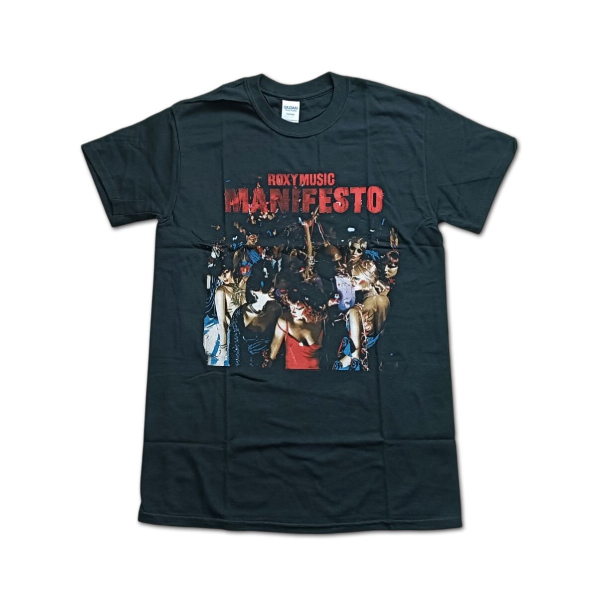画像1: Roxy Music バンドTシャツ ロキシー・ミュージック Manifesto (1)