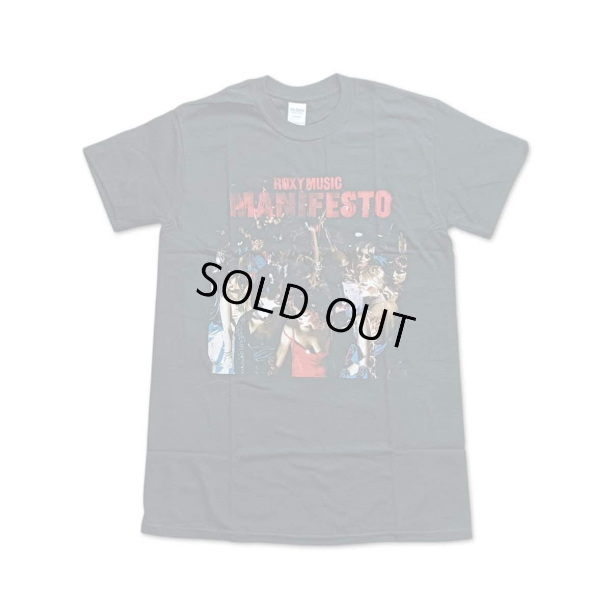 画像1: Roxy Music バンドTシャツ ロキシー・ミュージック Manifesto (1)