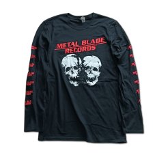 画像1: Metal Blade Records ロングスリーヴシャツ メタル・ブレード・レコーズ Crushed Skulls [Back Print] (1)