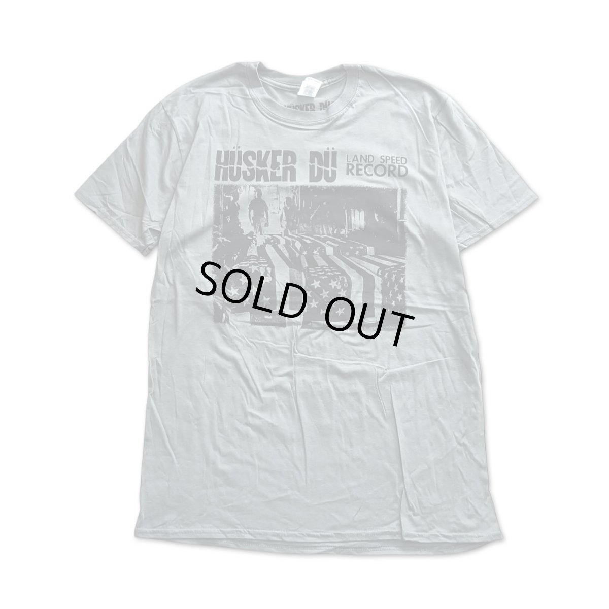 画像1: Husker Du バンドTシャツ ハスカー・ドゥ Land Speed Record CHARCOAL (1)