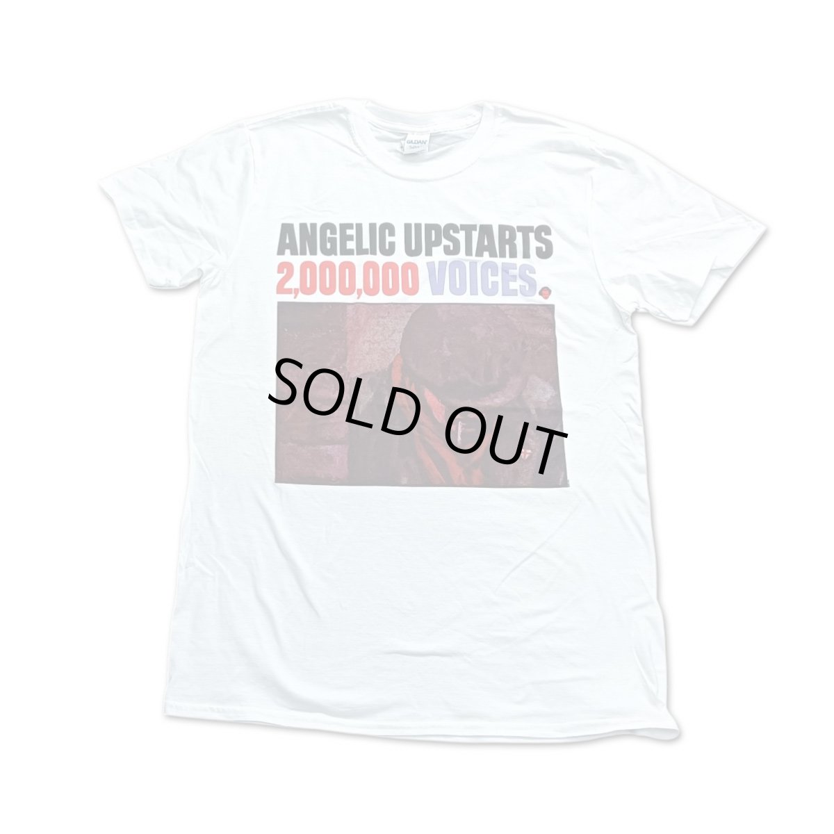 画像1: Angelic Upstarts バンドTシャツ エンジェリック・アップスターツ 2000000 Voices (1)