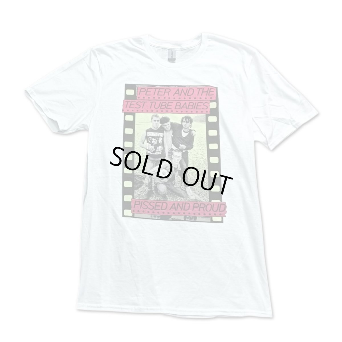 画像1: Peter & The Test Tube Babies バンドTシャツ ピーター＆ザ・テスト・チューブ・ベイビーズ Pissed And Proud (1)