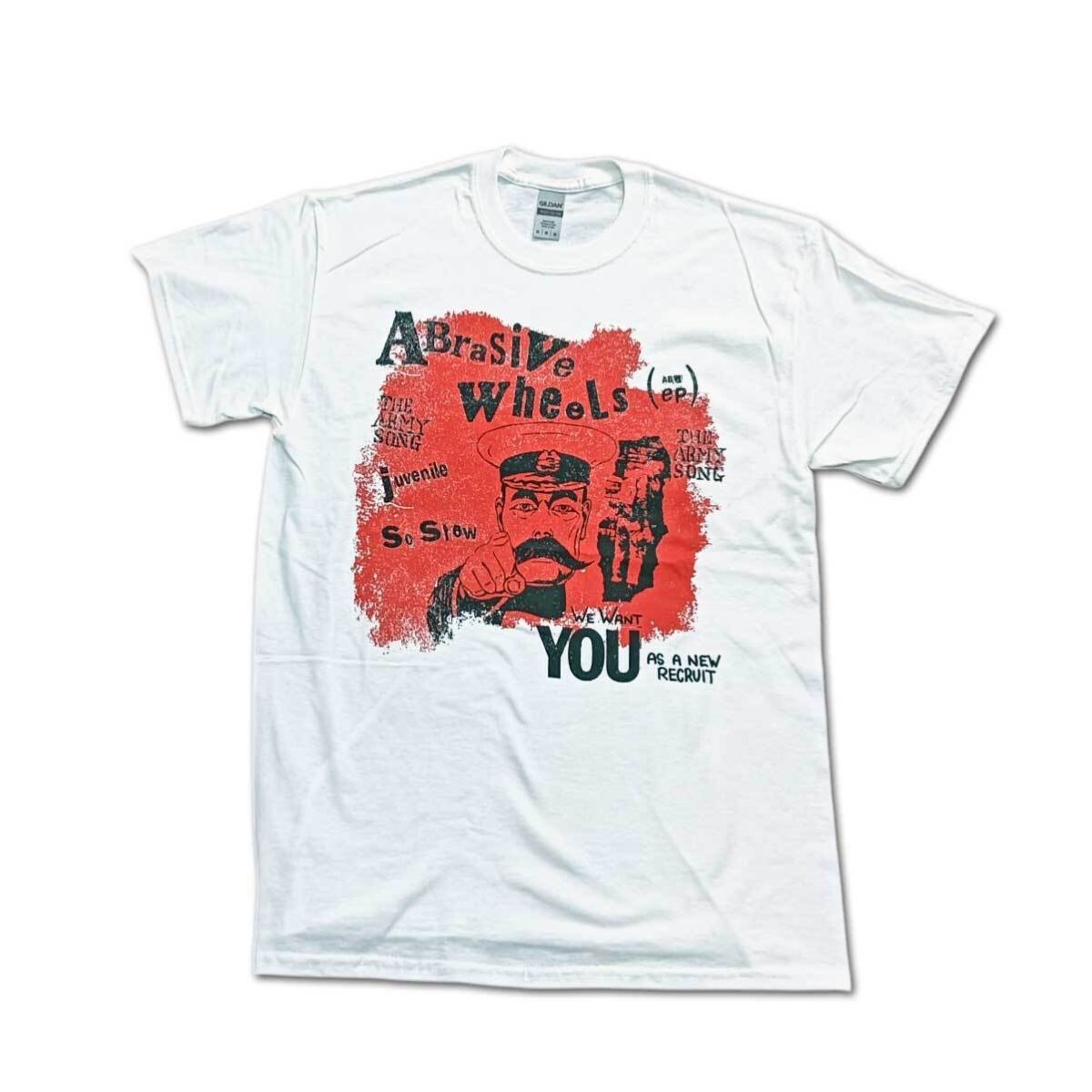 画像1: Abrasive Wheels バンドTシャツ アブレイシブ・ホイールズ Army Song (1)