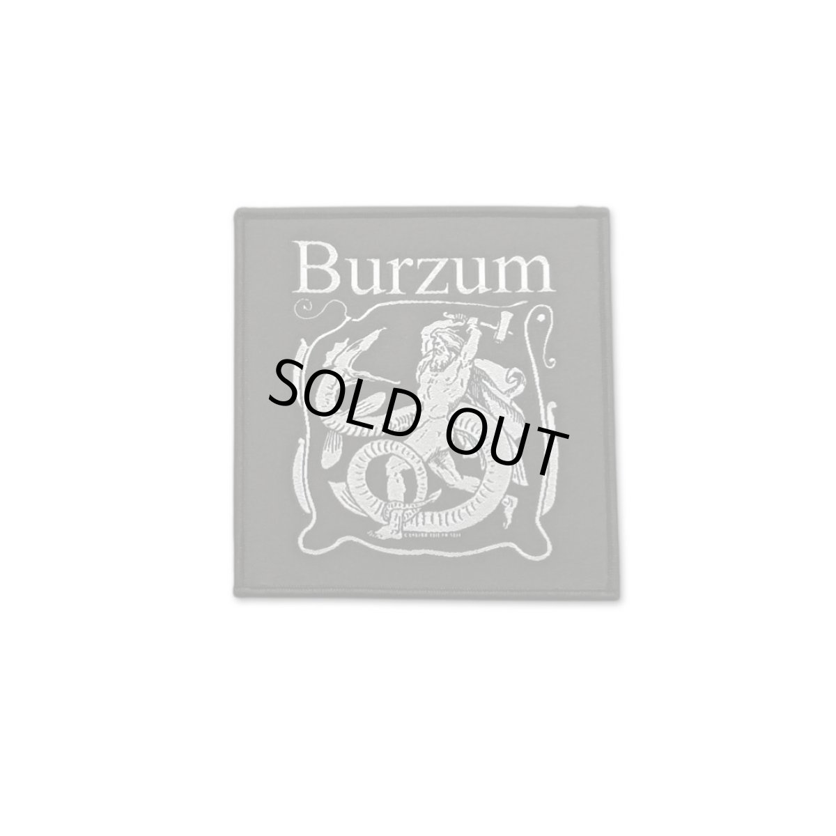 画像1: Burzum パッチ／ワッペン バーズム Serpent Slayer (1)