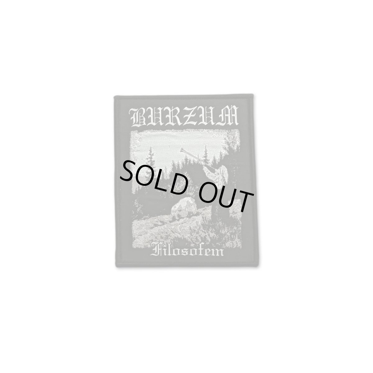 画像1: Burzum パッチ／ワッペン バーズム Filosofem (1)
