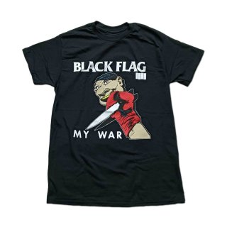 Black Flag バンドTシャツ ブラック・フラッグ Damaged WHITE - バンド