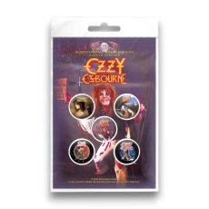 画像2: Ozzy Osbourne バッジ5個セット オジー・オズボーン Diary Of A Madman (2)