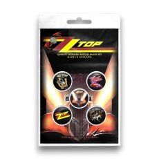 画像2: ZZ Top バッジ5個セット ZZトップ Eliminator (2)