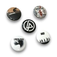画像1: Linkin Park バッジ5個セット リンキン・パーク Hybrid Theory (1)