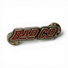 画像1: Bad Company メタルピンバッジ バッド・カンパニー Slant Logo (1)
