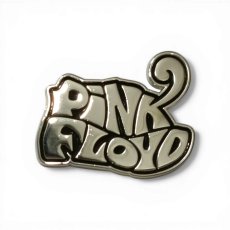 画像1: Pink Floyd メタルピンバッジ ピンク・フロイド Swirl Logo (1)