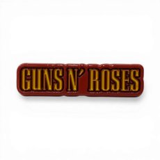 画像1: Guns N' Roses メタルピンバッジ ガンズ・アンド・ローゼス Text Logo (1)