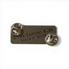 画像2: The Damned メタルピンバッジ ザ・ダムド Skip School (2)