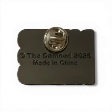 画像2: The Damned メタルピンバッジ ザ・ダムド Stacked Logo (2)