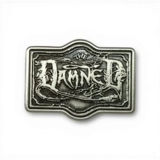 画像1: The Damned メタルピンバッジ ザ・ダムド The Black Album Logo (1)