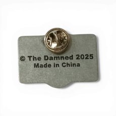 画像2: The Damned メタルピンバッジ ザ・ダムド The Black Album Logo (2)