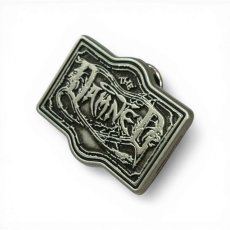 画像3: The Damned メタルピンバッジ ザ・ダムド The Black Album Logo (3)