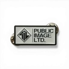 画像1: PiL Public Image Ltd メタルピンバッジ New Logo Stacked (1)