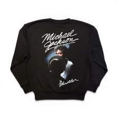 画像2: Michael Jackson スウェットシャツ マイケル・ジャクソン Hat Poses [Back Print] (2)