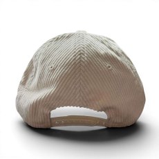 画像3: The Beatles スナップバックキャップ ザ・ビートルズ Drop T Logo & Apple Corduroy NATURAL (3)