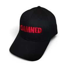 画像1: The Damned スナップバックキャップ ザ・ダムド Red Text Logo (1)