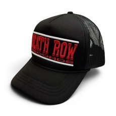 画像1: Death Row Records メッシュスナップバックキャップ デス・ロウ・レコード Text Logo BLACK (1)