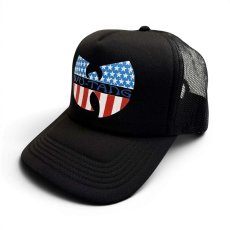 画像1: Wu-Tang Clan メッシュスナップバックキャップ ウータン・クラン Star Spangled Logo (1)