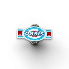 画像1: Oasis メタルピンバッジ オアシス Oblong Target (1)