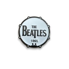 画像2: The Beatles メタルピンバッジ ザ・ビートルズ Drum Logo 1965 (2)