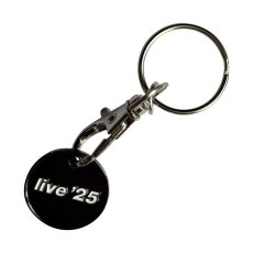 画像1: Oasis メタルキーリング キーホルダー オアシス Live '25/Logo Double Sided Trolley Coin (1)