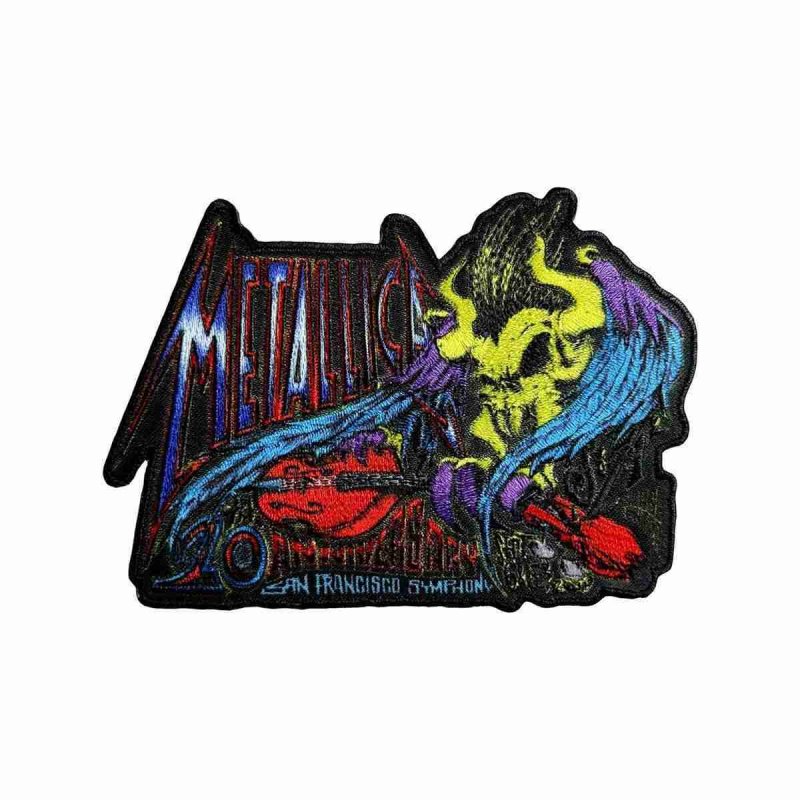 Metallica アイロンパッチ／ワッペン メタリカ Fillmore S&M Poster
