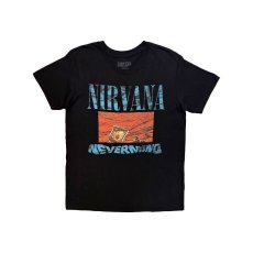 画像1: Nirvana バンドTシャツ ニルヴァーナ Waves [Back Print] (1)