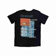 画像2: Nirvana バンドTシャツ ニルヴァーナ Waves [Back Print] (2)