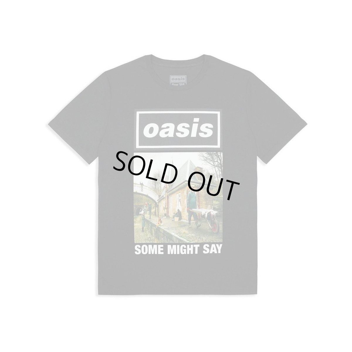 画像1: Oasis バンドTシャツ オアシス Some Might Say Single (1)
