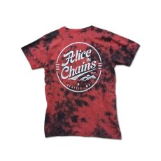 画像2: Alice In Chains バンドTシャツ アリス・イン・チェインズ Circle Emblem Dip-Dye [Back Print] (2)