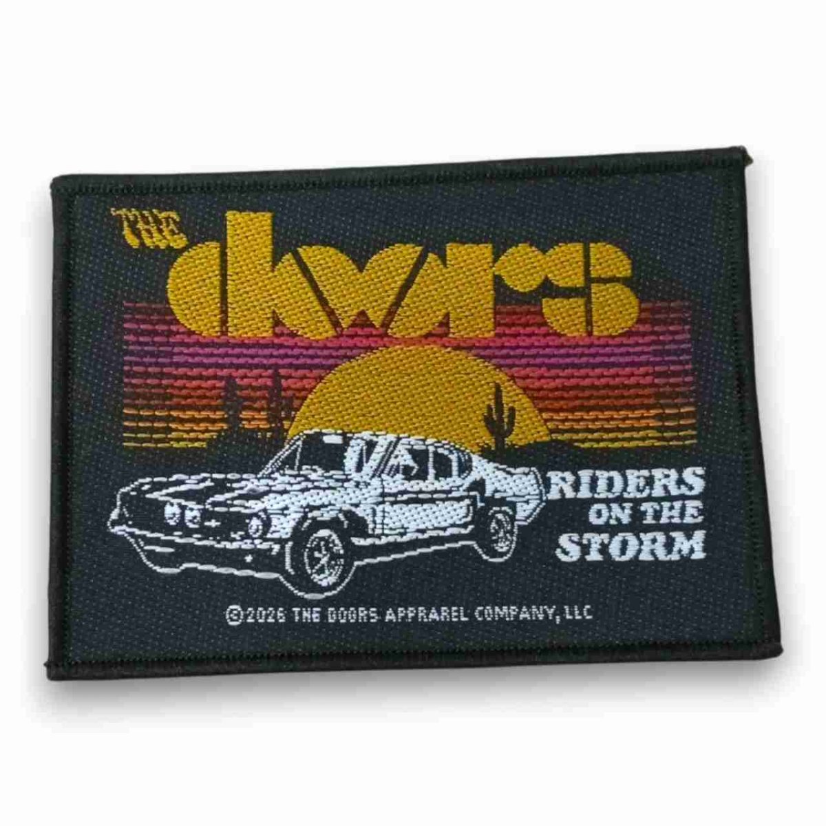 画像1: The Doors パッチ／ワッペン ザ・ドアーズ Riders On The Storm (1)