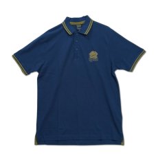 画像1: Queen ポロシャツ クイーン Crest Logo NAVY (1)
