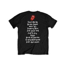 画像2: The Rolling Stones Tシャツ ザ・ローリング・ストーンズ Honk Album Tracklist [Back Print] (2)