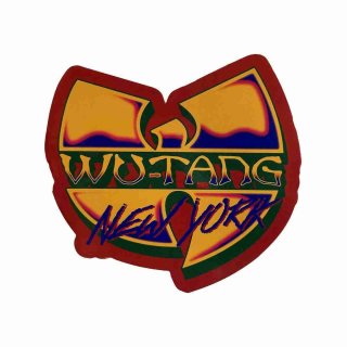 Wu-Tang Clan ステッカー ウータン・クラン New York Logo RED