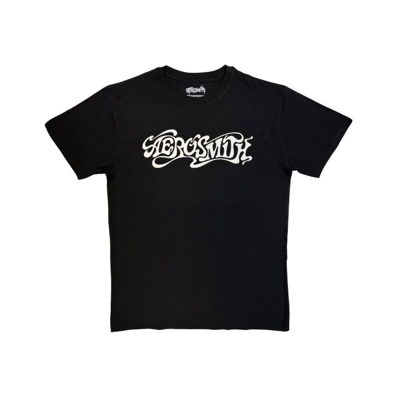 Aerosmith バンドTシャツ エアロスミス Logo Mono - バンドTシャツの