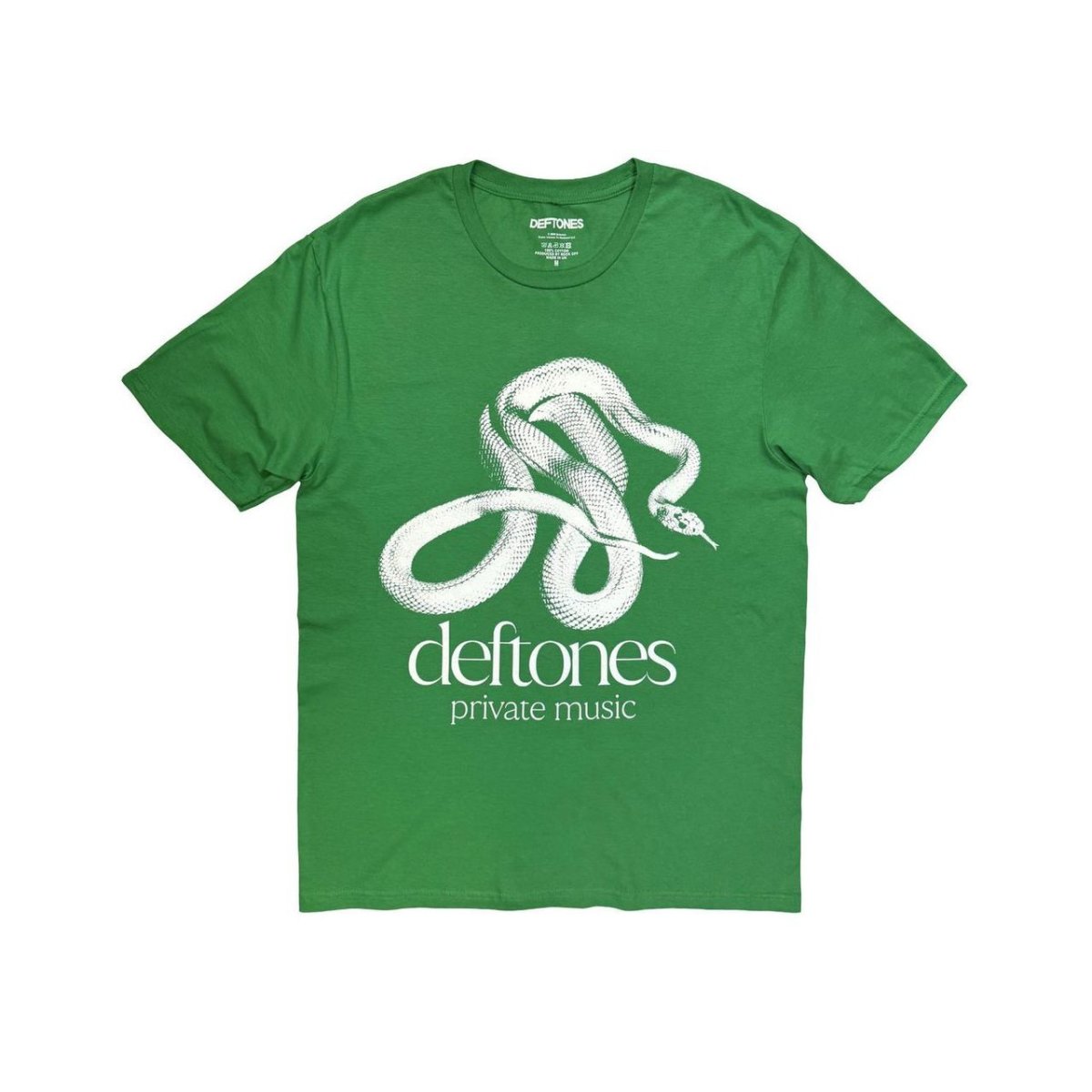 画像1: Deftones バンドTシャツ デフトーンズ Private Music (1)