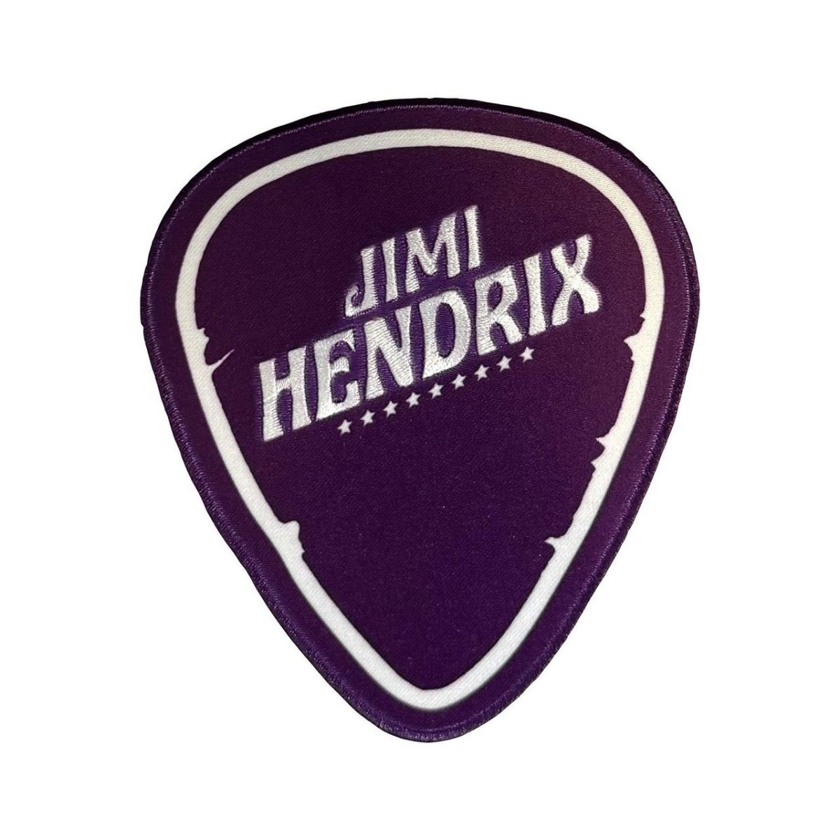 画像1: Jimi Hendrix アイロンパッチ／ワッペン ジミ・ヘンドリックス Plectrum (1)